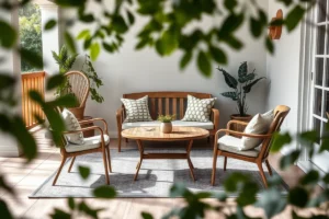 Easy Outdoor Furniture Refresh Before