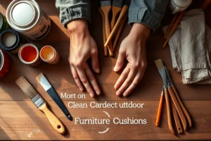 How To Clean Outdoor Furniture Cushions